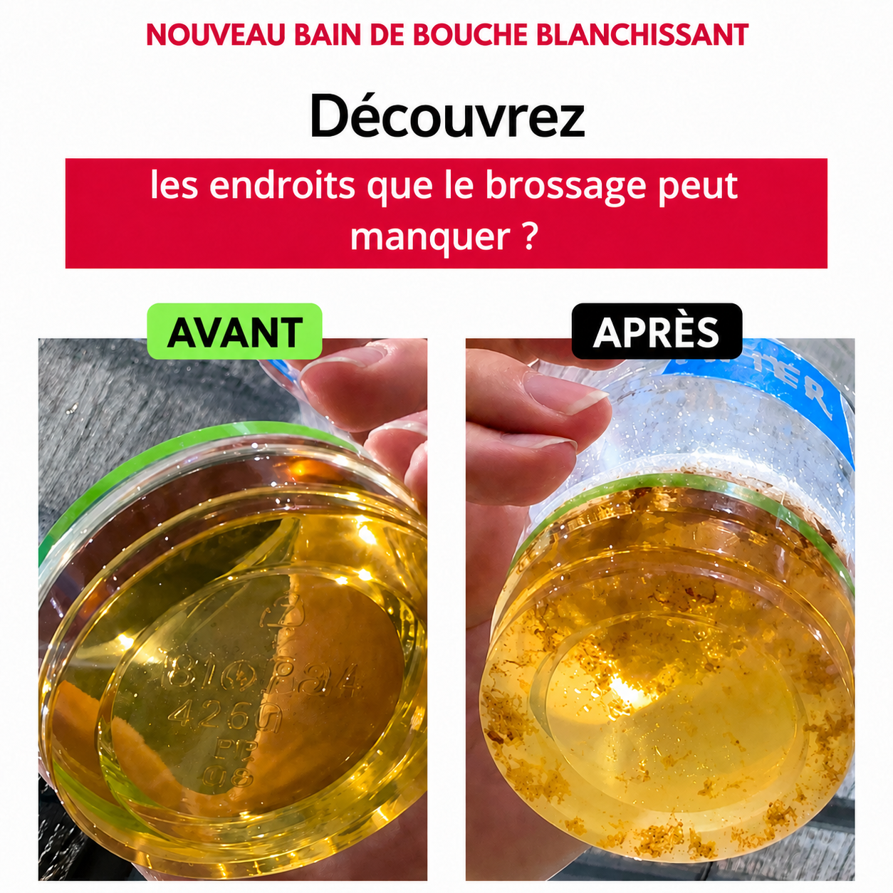 Bain de bouche blanchissant iD Stain